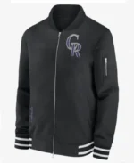 MLB Colorado Rockies Bomber Jacket | Trendy Leather Jackets