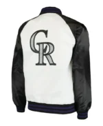 MLB Colorado Rockies Starter Clean-Up Hitter Jacket | Trendy Leather Jackets