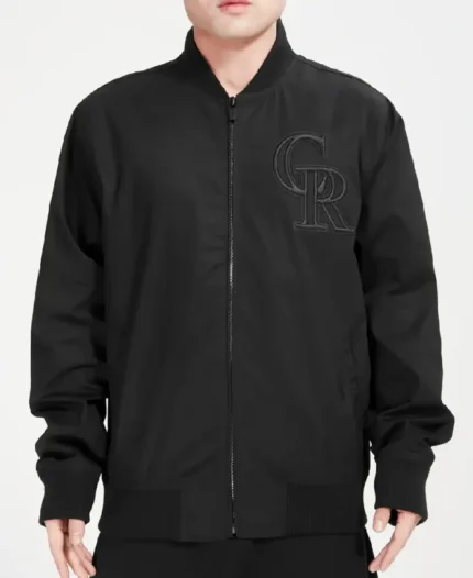 MLB Colorado Rockies Twill Jacket | Trendy Leather Jackets