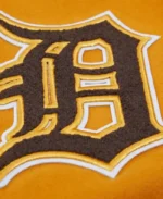 MLB Detriot Tigers Classic Varsity Jacket | Trendy Leather Jackets