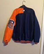 MLB Detroit Tigers 1990s Starter Diamond Dugout Jacket | Trendy Leather Jackets