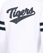 MLB Detroit Tigers G-III White Carl Banks Track Jacket | Trendy Leather Jackets
