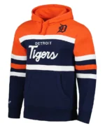 MLB Detroit Tigers Head Coach Pullover Hoodie | Trendy Leather Jackets
