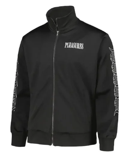 MLB Detroit Tigers Pleasures Pitcher Track Jacket | Trendy Leather Jackets