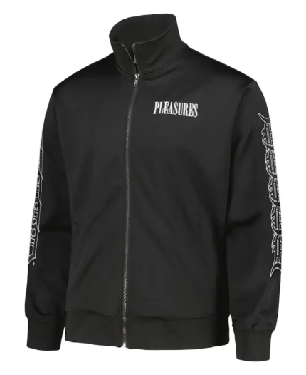 MLB Detroit Tigers Pleasures Pitcher Track Jacket | Trendy Leather Jackets