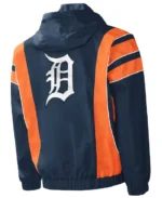 MLB Detroit Tigers Starter Impact Hoodie Jacket | Trendy Leather Jackets