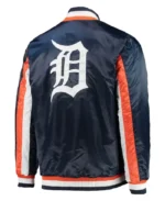 MLB Detroit Tigers Starter The Ace Satin Jacket | Trendy Leather Jackets