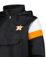 MLB Houston Astros Anorak Hoodie Jacket | Trendy Leather Jackets