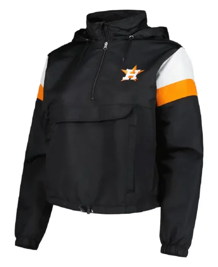 MLB Houston Astros Anorak Hoodie Jacket | Trendy Leather Jackets