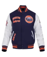 MLB Houston Astros Classic Varsity Jacket | Trendy Leather Jackets