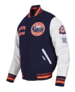 MLB Houston Astros Classic Varsity Jacket | Trendy Leather Jackets