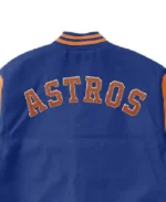 MLB Houston Astros Clubs Varsity Jacket | Trendy Leather Jackets