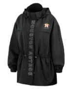 MLB Houston Astros Erin Andrews Windbreaker Hoodie Jacket | Trendy Leather Jackets