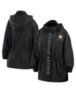 MLB Houston Astros Erin Andrews Windbreaker Hoodie Jacket | Trendy Leather Jackets