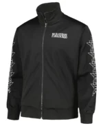 MLB Houston Astros Pleasures Pitcher Track Jacket | Trendy Leather Jackets