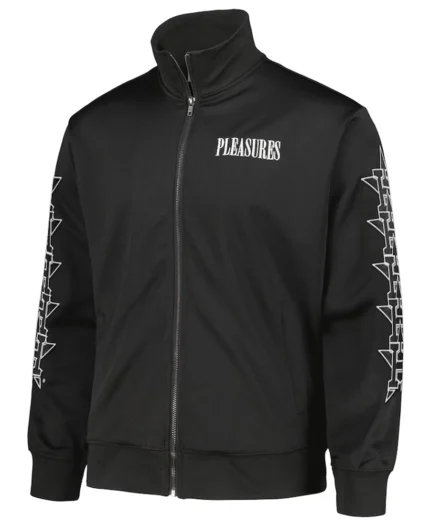 MLB Houston Astros Pleasures Pitcher Track Jacket | Trendy Leather Jackets