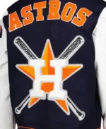 MLB Houston Astros Pro Standard Varsity Jacket | Trendy Leather Jackets