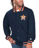 MLB Houston Astros Secret Weapon Jacket | Trendy Leather Jackets