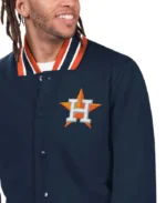 MLB Houston Astros Secret Weapon Jacket | Trendy Leather Jackets