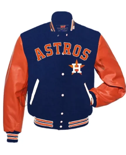 MLB Houston Astros Varsity Lettermen jacket | Trendy Leather Jackets