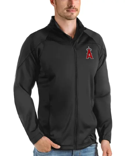MLB Los Angeles Angels Antigua Golf Jacket | Trendy Leather Jackets