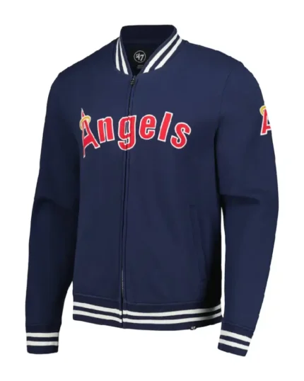MLB Los Angeles Angels Camden Track Jacket | Trendy Leather Jackets