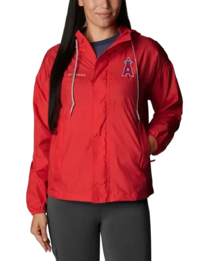 MLB Los Angeles Angels Columbia Oroville Creek Lined Jacket | Trendy Leather Jackets