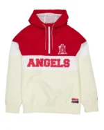 MLB Los Angeles Angels Throwback Windbreaker Hoodie | TLJ