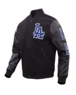 MLB Los Angeles Dodgers Classic Wool Varsity Jacket | Trendy Leather Jackets