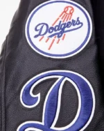 MLB Los Angeles Dodgers Classic Wool Varsity Jacket | Trendy Leather Jackets
