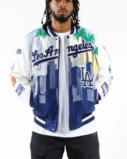 MLB Los Angeles Dodgers Remix Varsity Jacket | TLJ