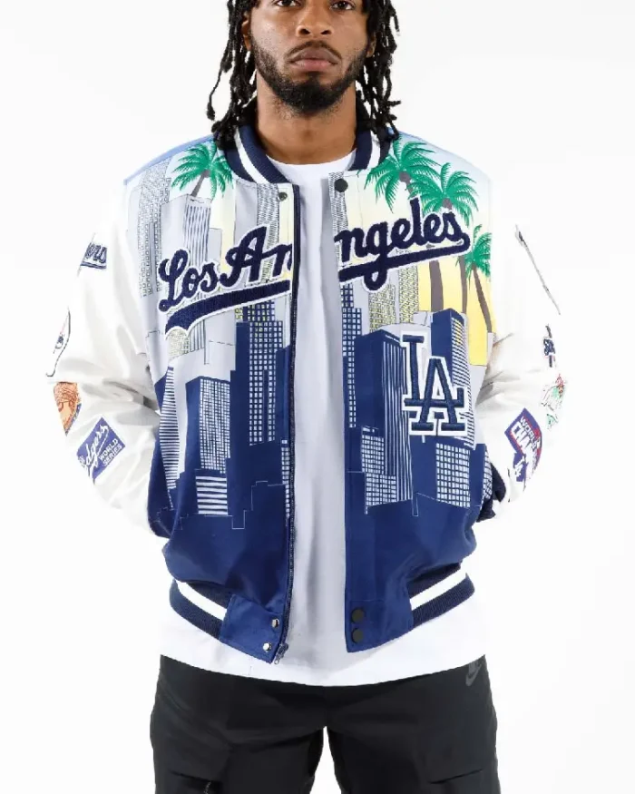 MLB Los Angeles Dodgers Remix Varsity Jacket | TLJ