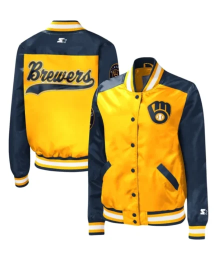 MLB Milwaukee Brewers The Legend Jacket | Trendy Leather Jackets