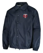 MLB Minnesota Twins Dunbrooke Raglan Windbreaker Jacket | Trendy Leather Jackets
