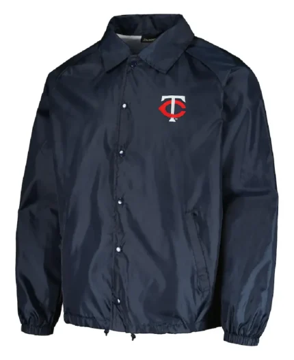 MLB Minnesota Twins Dunbrooke Raglan Windbreaker Jacket | Trendy Leather Jackets