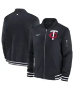 MLB Minnesota Twins Nike Authentic Bomber Jacket | Trendy Leather Jackets