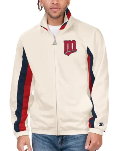 MLB Minnesota Twins Rebound Track Jacket | Trendy Leather Jackets