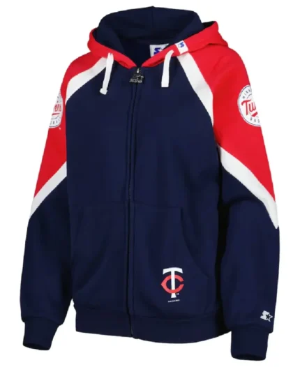 MLB Minnesota Twins Starter Hail Mary Hoodie | Trendy Leather Jackets