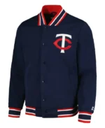 MLB Minnesota Twins Starter Secret Weapon Jacket | Trendy Leather Jackets