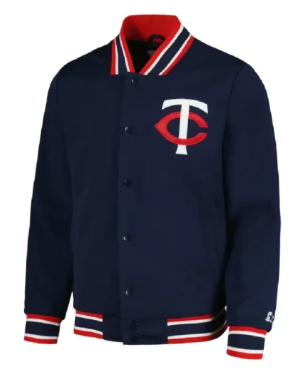 MLB Minnesota Twins Starter Secret Weapon Jacket | Trendy Leather Jackets