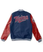 MLB Minnesota Twins Varsity Jacket | Trendy Leather Jackets