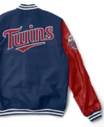 MLB Minnesota Twins Varsity Jacket | Trendy Leather Jackets