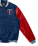 MLB Minnesota Twins Varsity Jacket | Trendy Leather Jackets