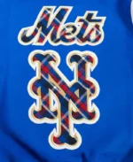 MLB New York Mets Pro Standard prep Varsity Jacket | Trendy Leather Jackets