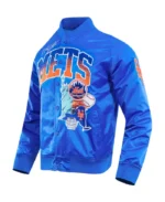 MLB New York Mets Track Jacket | Trendy Leather Jackets