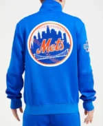 MLB New York Mets Track Jacket | Trendy Leather Jackets