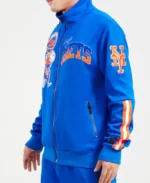 MLB New York Mets Track Jacket | Trendy Leather Jackets