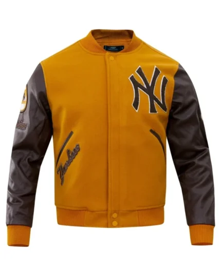 MLB New York Yankees Classic Wool Varsity Jacket | Trendy Leather Jackets