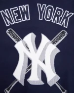 MLB New York Yankees Mash Up Varsity Jacket | Trendy Leather Jackets