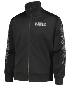 MLB New York Yankees Pleasures Pitcher Track Jacket | Trendy Leather Jackets